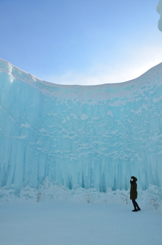 千歳･支笏湖 氷濤まつり　氷の美術館