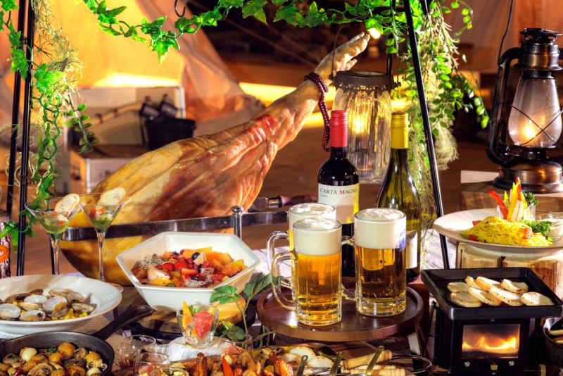 オールデイダイニング「ハスカップ ザ・ガーデン」