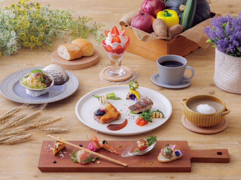 オールデイダイニング「ハスカップ ザ・ガーデン」