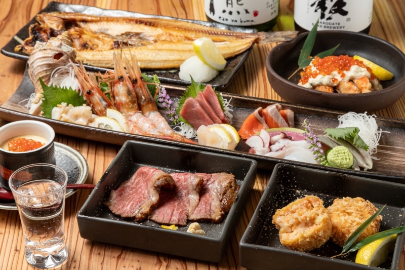 北海道の幸とお酒 たかふじ